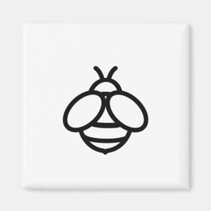 Aimant abeilles bee bee bumblebee insecte mignon