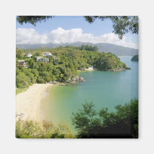 Aimant Able Tasman NP, Nelson, Nouvelle-Zélande. Les nom