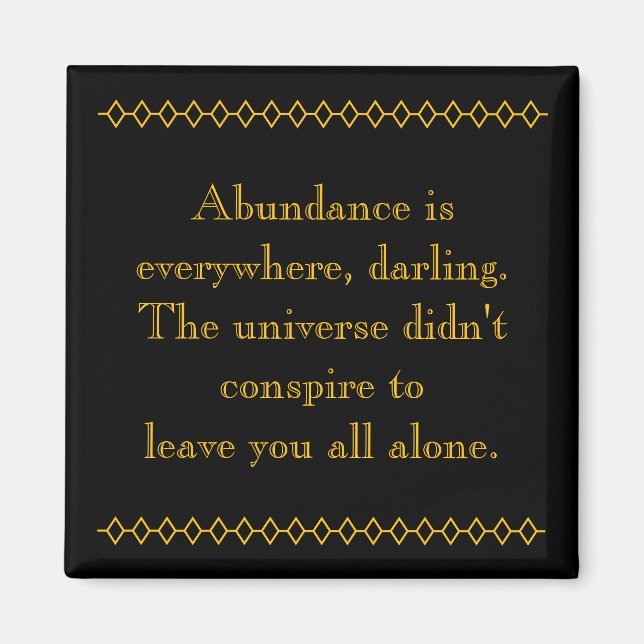 Aimant Abondance abondante (Devant)