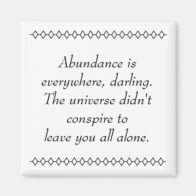 Aimant Abondance abondante (Devant)