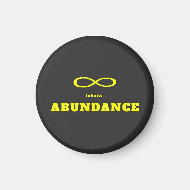 Aimant Abondance infinie (Devant)