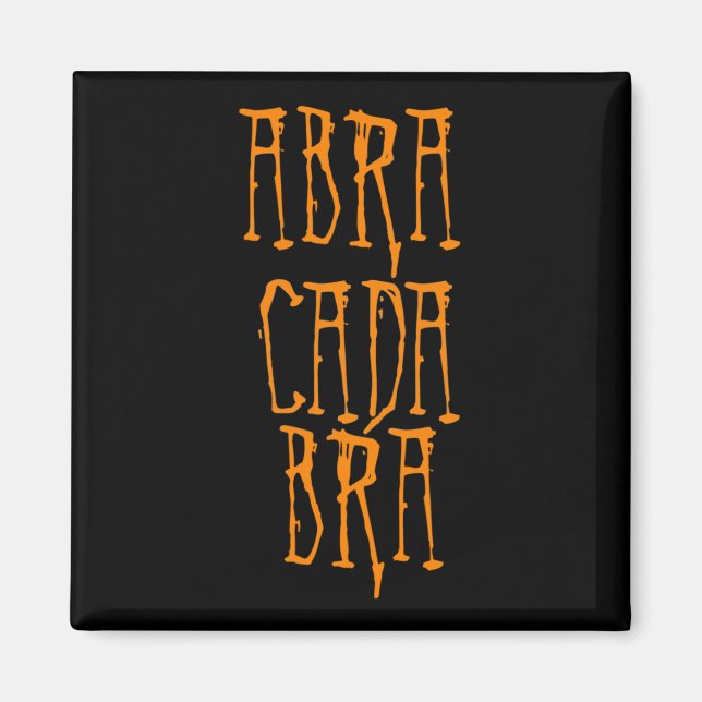 Aimant Abracadabra (Devant)