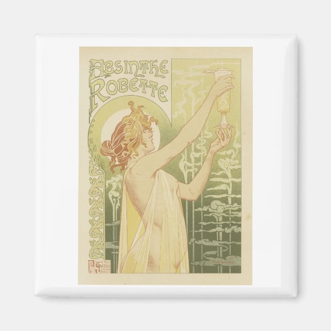 Aimant Absinthe Robette (Devant)