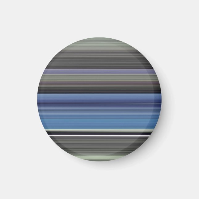 Aimant Abstract #1: Blue and grey (Devant)