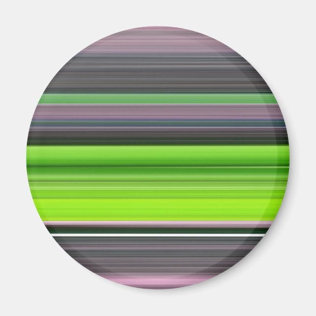 Aimant Abstract #1: Lime and grey (Devant)