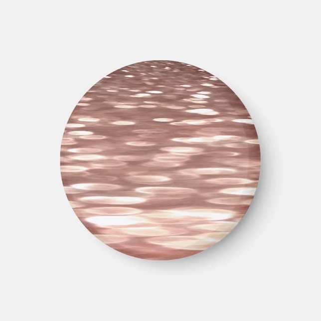 Aimant Abstract #3: Copper Rose Gold (Devant)