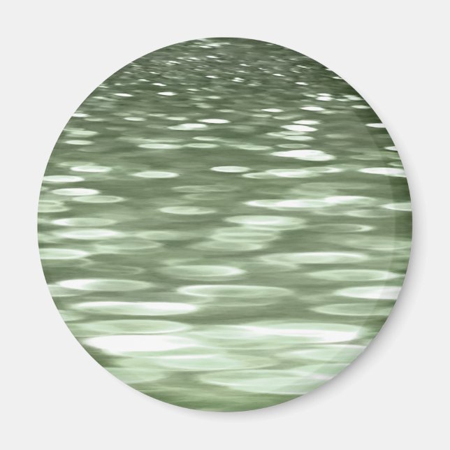 Aimant Abstract #3: Olive green blur (Devant)
