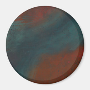 Aimant Abstrait 1 : rouges et bleus