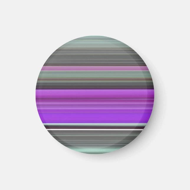 Aimant Abstrait #1 : Violet et gris (Devant)