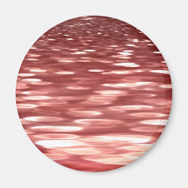 Aimant Abstrait #2 : Flou rouge (Devant)