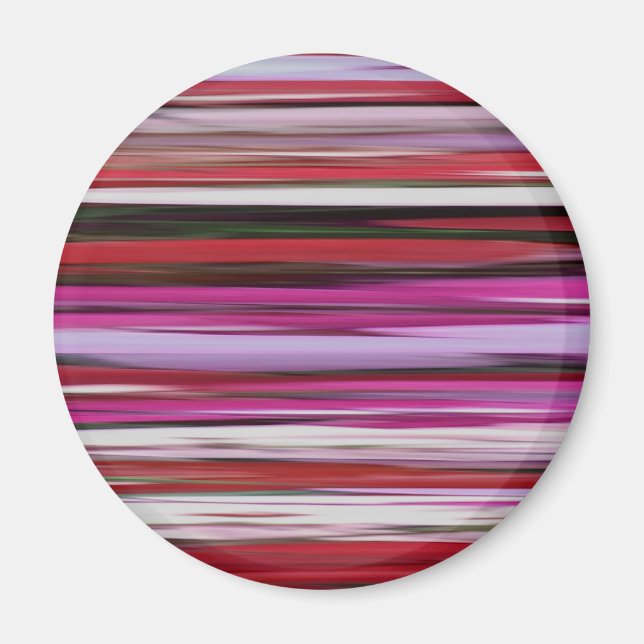 Aimant Abstrait #2 : Flou rouge (Devant)