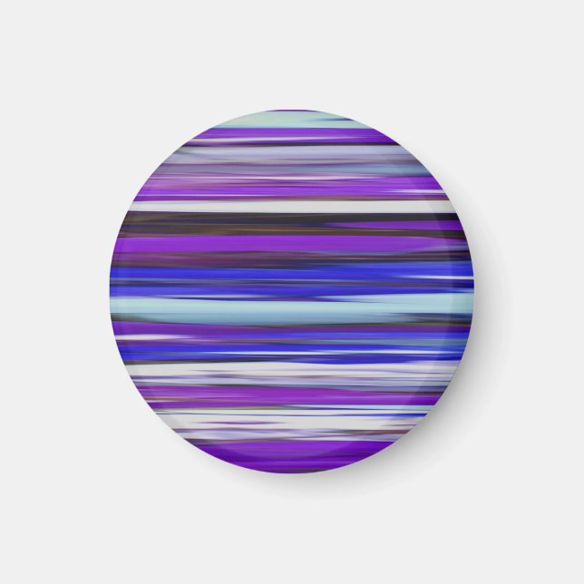 Aimant Abstrait #2 : Flou ultraviolet (Devant)