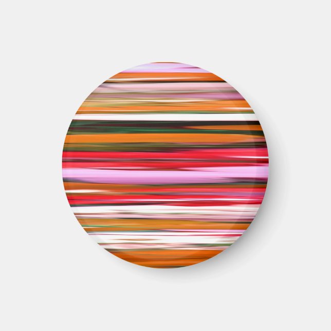 Aimant Abstrait #2 : Orange blur (Devant)