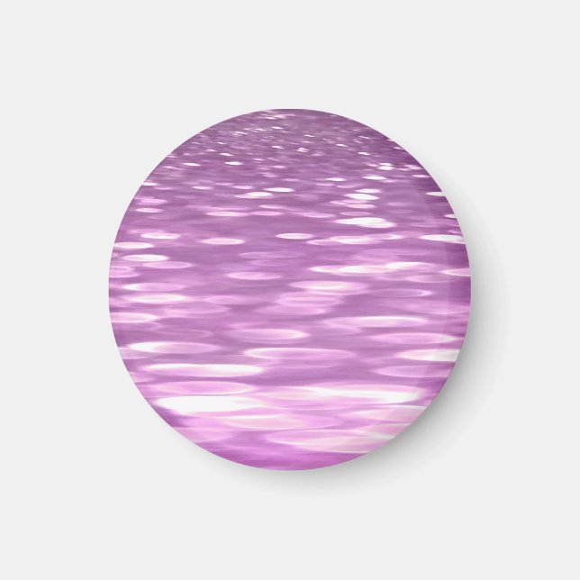 Aimant Abstrait #3 : Lilac Shimmer (Devant)