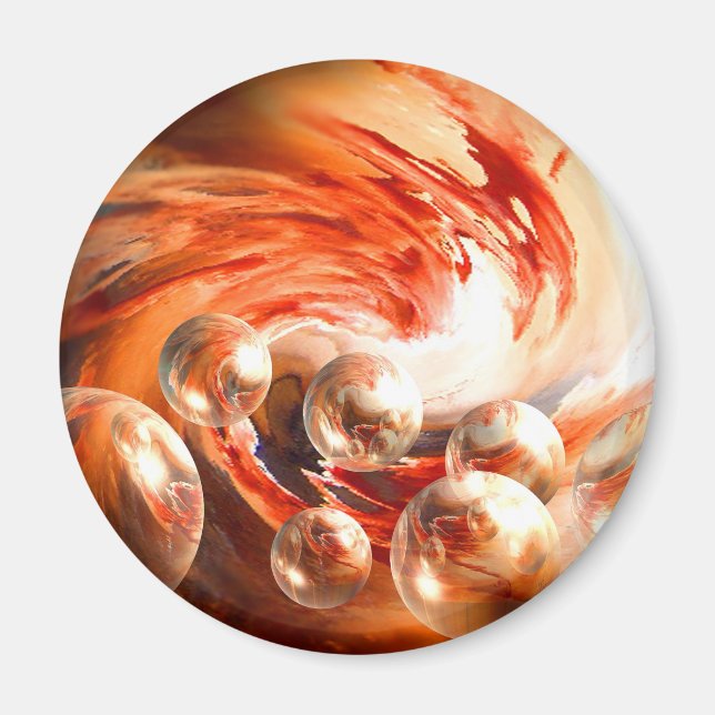 Aimant Abstrait contemporain (Devant)