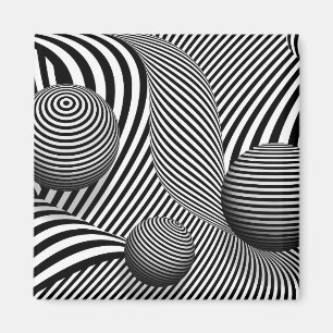 Aimant Abstrait - Crève mes yeux