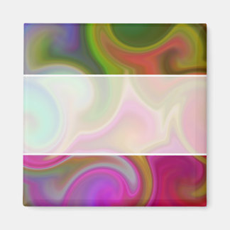 Aimant Abstrait de torride coloré