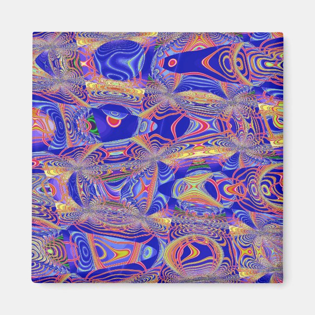 Aimant Abstrait fractal 061012a (Devant)