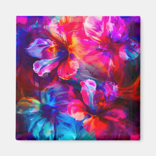 Aimant Abstrait Garden Bloom