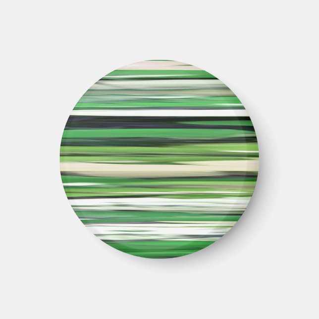 Aimant Abstrait n° 2 : Flou vert (Devant)