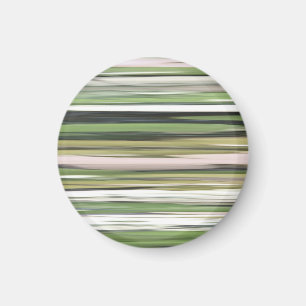 Aimant Abstrait n° 2 : Flou vert olive