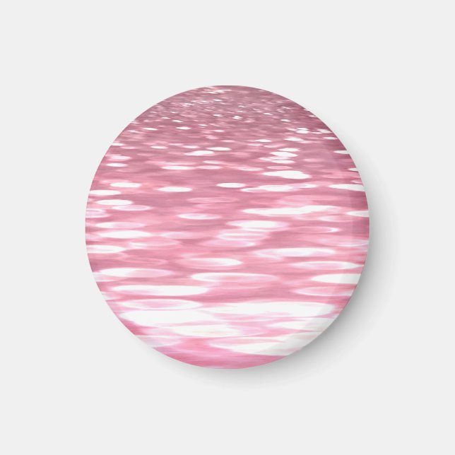 Aimant Abstrait n° 3 : Brillant rose (Devant)