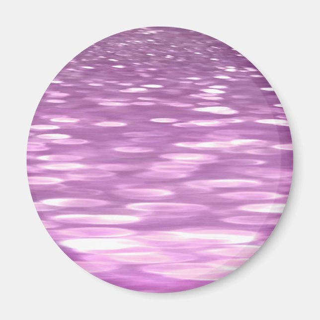 Aimant Abstrait n° 3 : Lilac Shimmer (Devant)