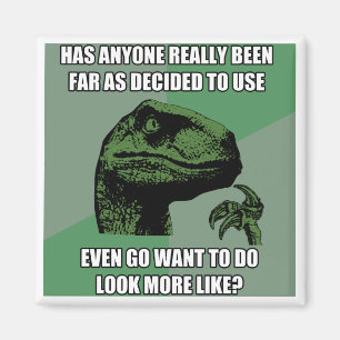 Aimant Absurdité de Philosoraptor