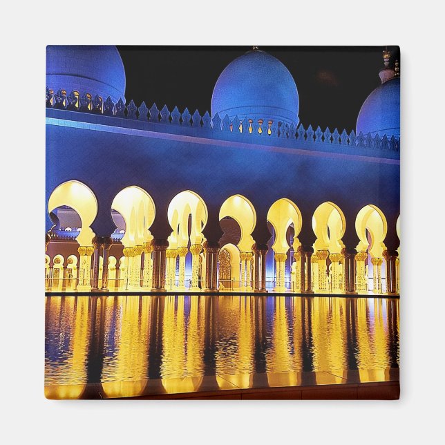 Aimant Abu Dhabi Mosk (Devant)