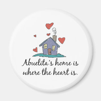 Aimant Abuelita&apos ; s La maison est là où le coeur est