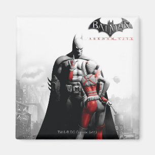 Aimant AC Poster - Batman & Harley