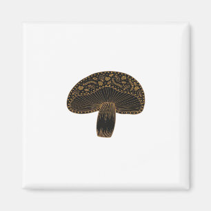 Aimant Academia Fée Champignon Cottagecore Esthétique Cla