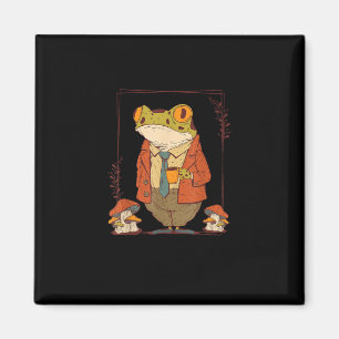 Aimant Académie Frog Goblincore Esthétique Champignon