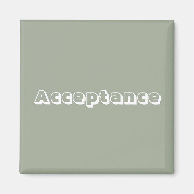 Aimant Acceptation (Devant)