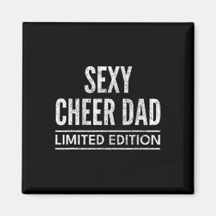 Aimant Acclamez Papa Cheerleading Édition Limitée Drôle