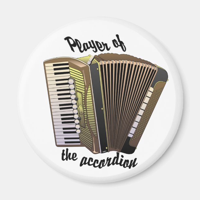 Aimant Accordion Player (Devant)