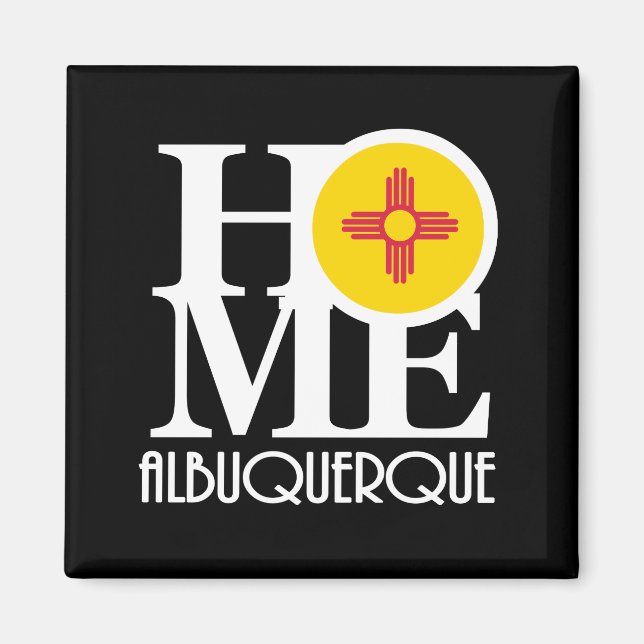 Aimant ACCUEIL Albuquerque (Devant)