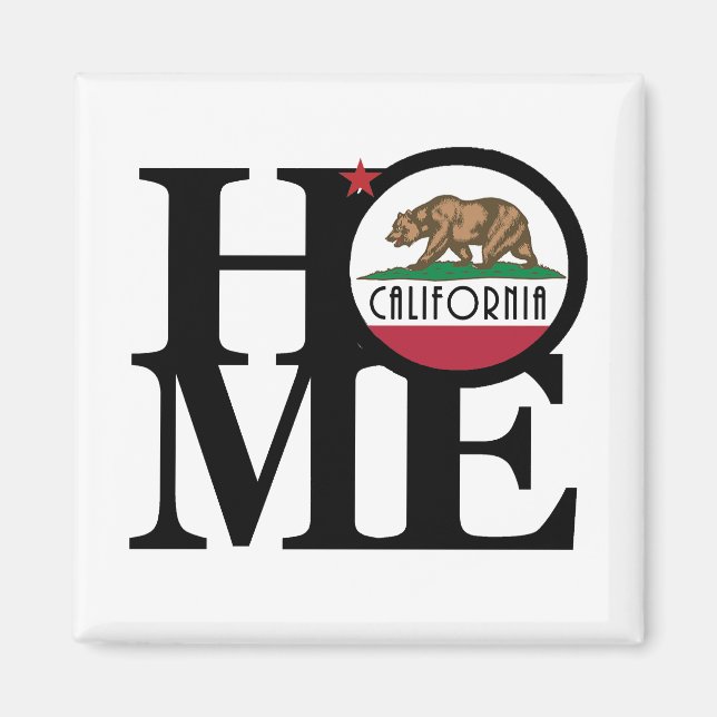 Aimant ACCUEIL Californie (Devant)