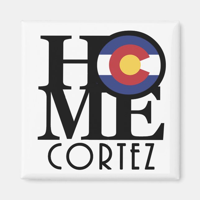 Aimant ACCUEIL Cortez Colorado (Devant)