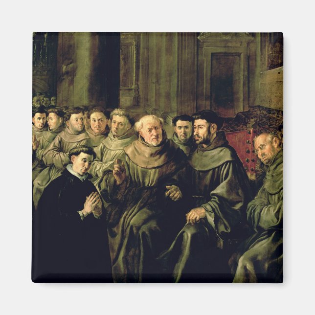 Aimant Accueil de Saint Bonaventure dans le franciscain (Devant)