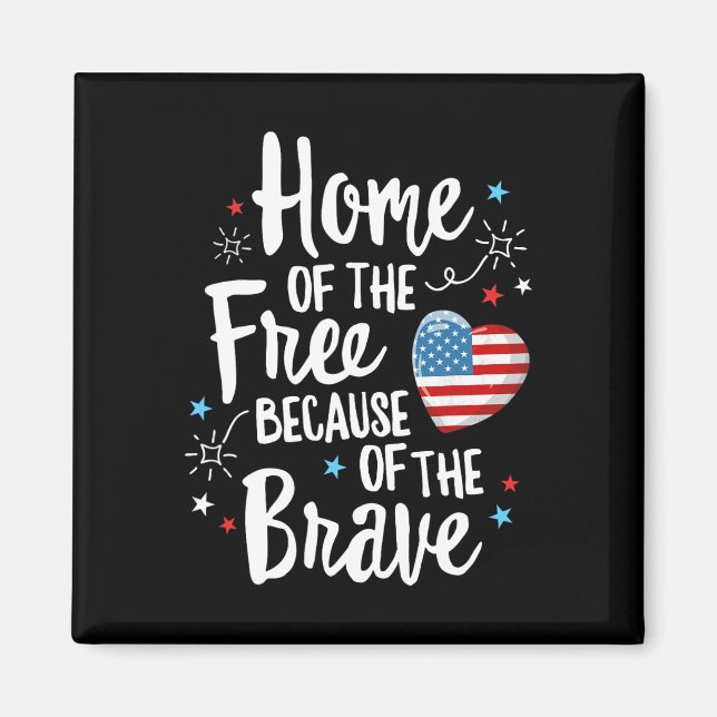 Aimant Accueil Des Anciens Combattants Libres 4 juillet F (Devant)