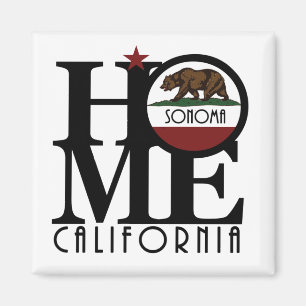 Aimant ACCUEIL Sonoma Californie