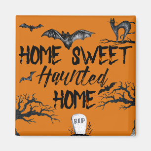 Aimant Accueil Sweet Haunted Maison Halloween