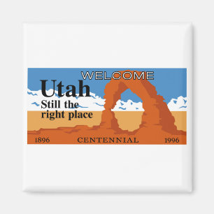 Aimant Accueil vers l'Utah - Etats-Unis