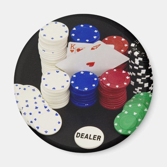 Aimant Ace King (Devant)