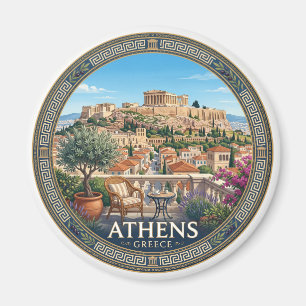 Aimant Acropole d'Athènes Grèce