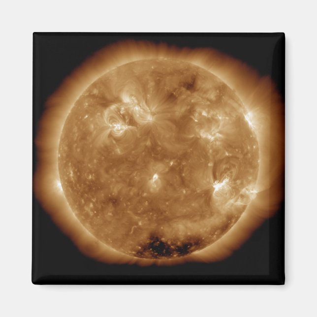 Aimant Activité solaire sur le Soleil 5 (Devant)