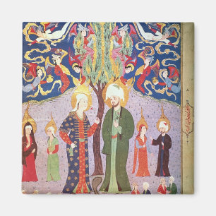 Aimant Adam et Eve et leurs treize jumeaux