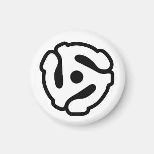 Aimant Adaptateur vinyle de 7 pouces 45 tr/min insérez l'