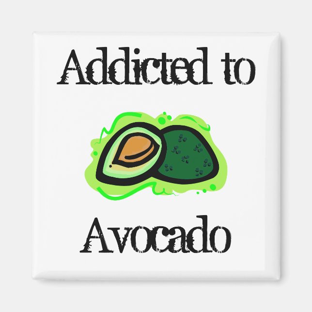 Aimant Addicé à Avocado (Devant)